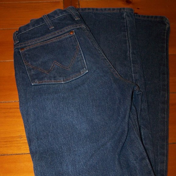 WRANGLER 936DEN 29 x 38" LONG BLUE JEANS S3445 - Picture 1 of 7